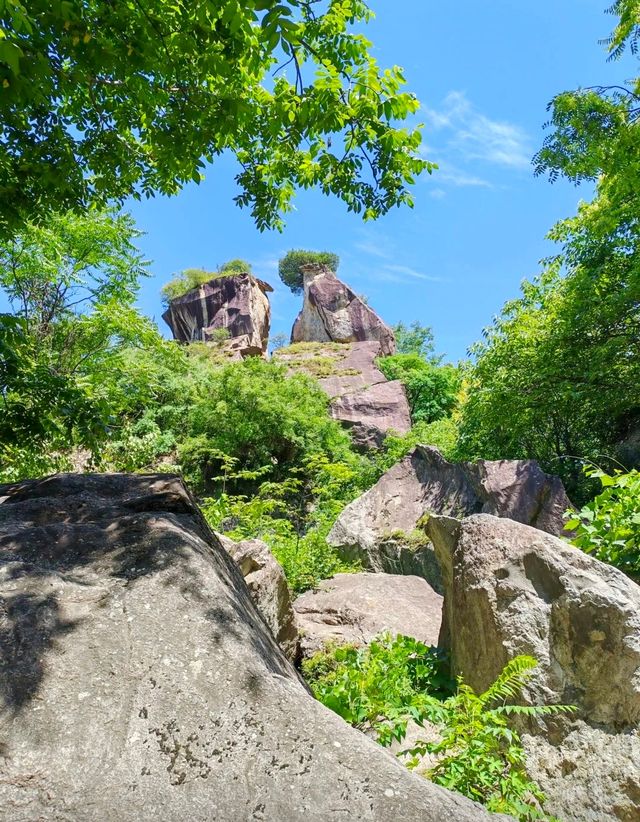 最大山崩景觀：終南山世界地質公園