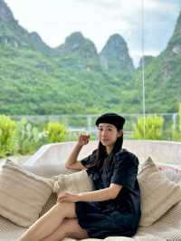 闖進陽朔的聖托里尼Ⅰ看桂林山水