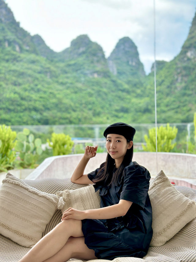 闖進陽朔的聖托里尼Ⅰ看桂林山水