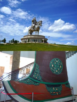 Mongolian Exploration: Genghis Khan Statue and Terelj National Park.
