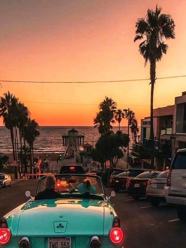 I love to go to California to watch the sunset ✨❤️