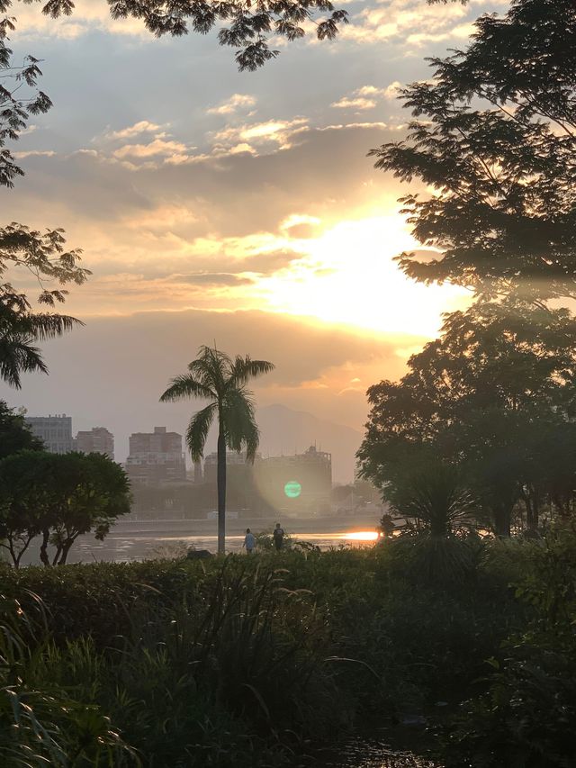 福州閩江公園|福州的浪漫，閩江公園佔一半。