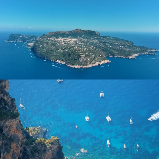 蜜月勝地卡布里島（Capri）。