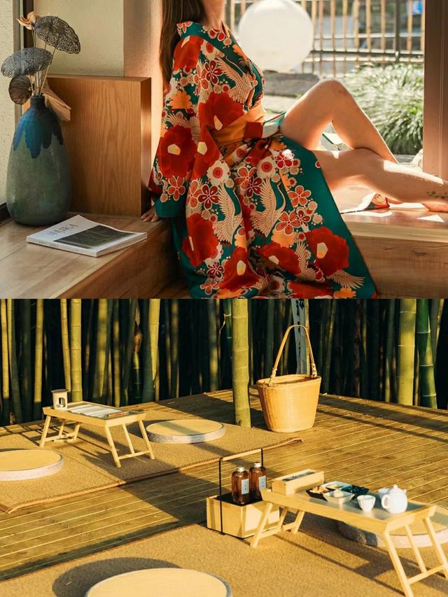 一屋一私湯，媲美日式旅館的莫干山青驪民宿