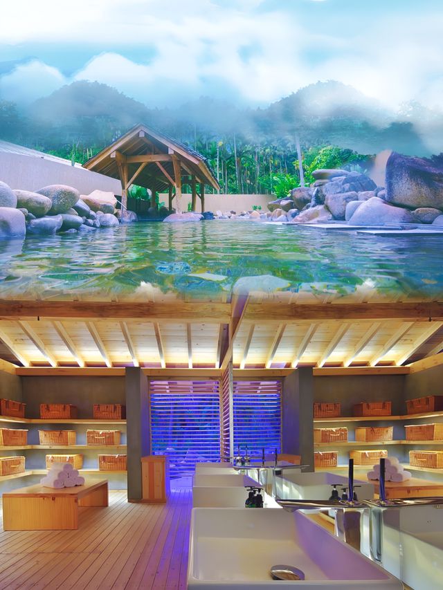 海南七仙嶺這家可以泡溫泉的酒店絕了
