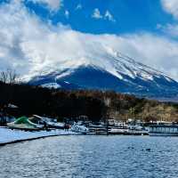 東京周邊靚景@富士山中湖😝
