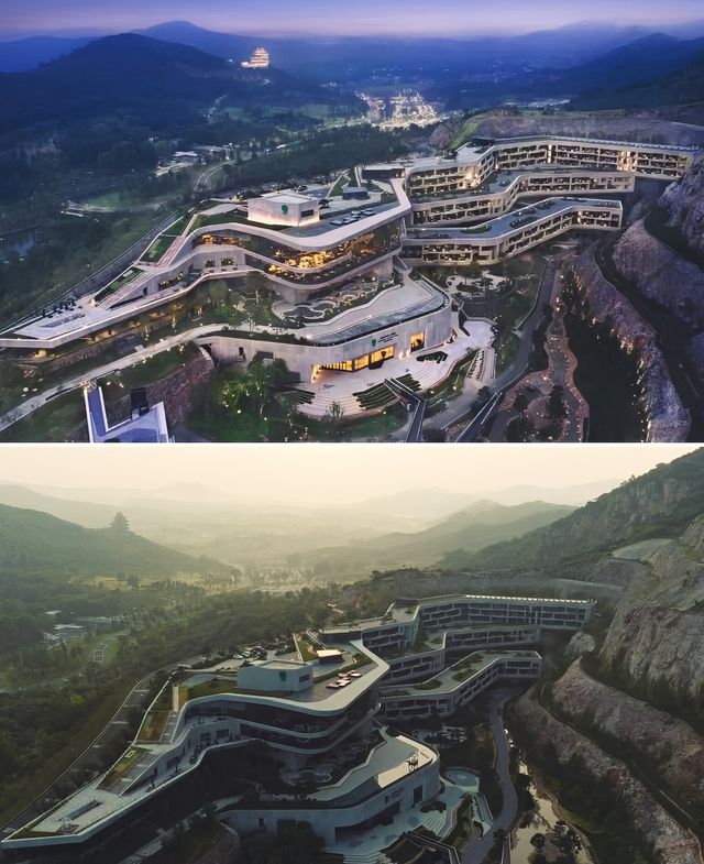 南京悅榕莊礦坑重生！懸崖邊的隱世溫泉
