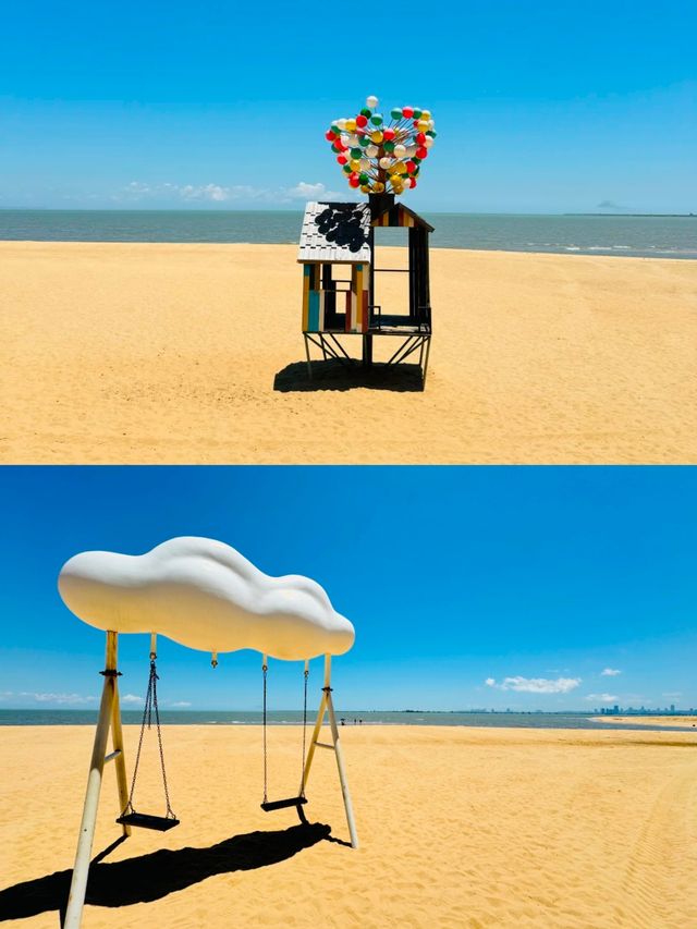 海口西海岸沙灘
