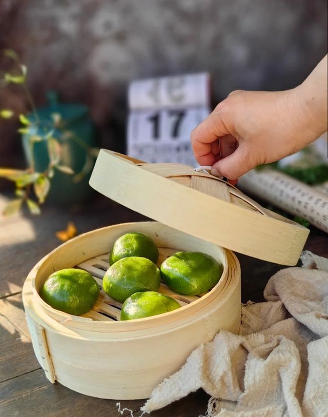 清明親子趣：青團手作·植物拓染。