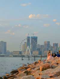 去前海石公園，提前感受深圳的夏天