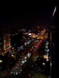 雲端瞰千年古都，翎享長安醉夜