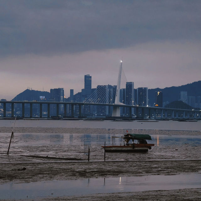 元朗流浮山隱藏的觀景台&睇日落勝地🌇