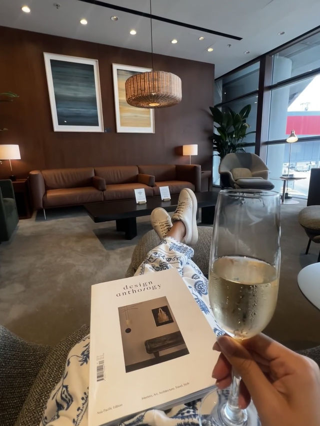 ✈️香港機場聯合航空貴賓室 | 候機的超絕體驗