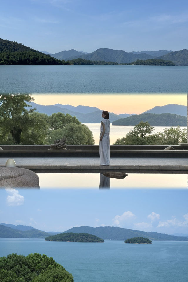 追着千島湖的藍醒來，一場光影裡的度假