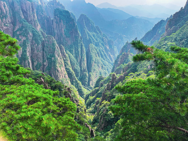 Escape in the beauty of Huangshan 