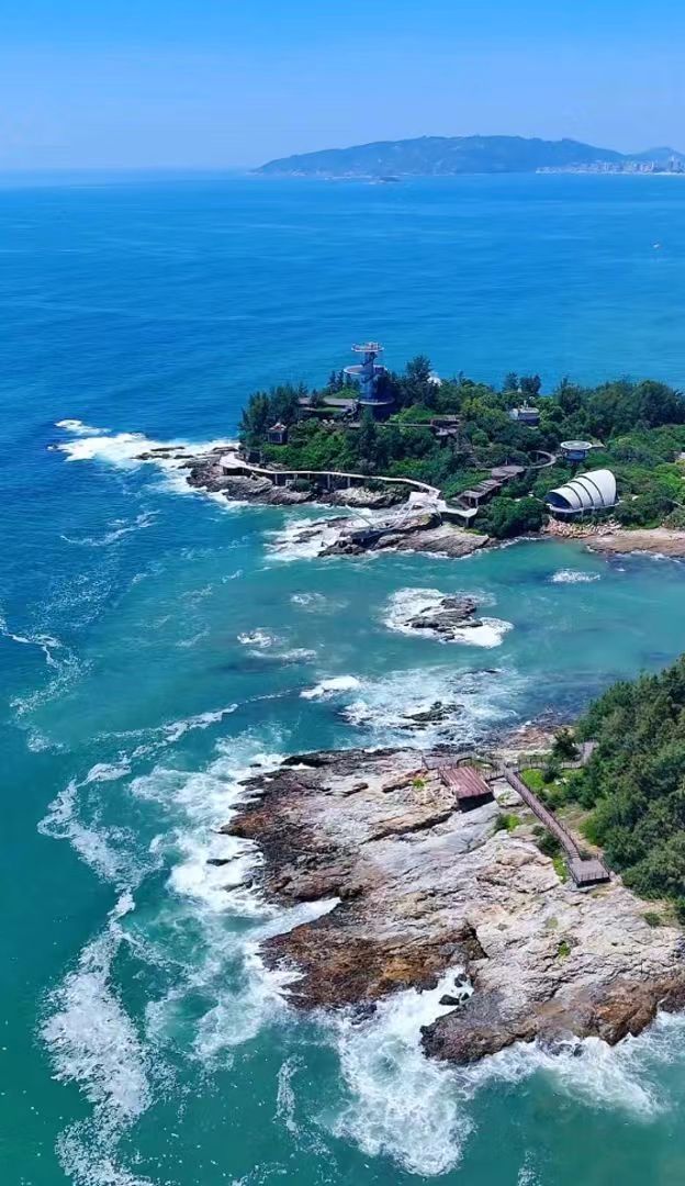 惠州雙月灣必去的沿海公路