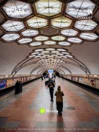 蘇聯美學的延續 | 塔什乾地鐵站巡禮