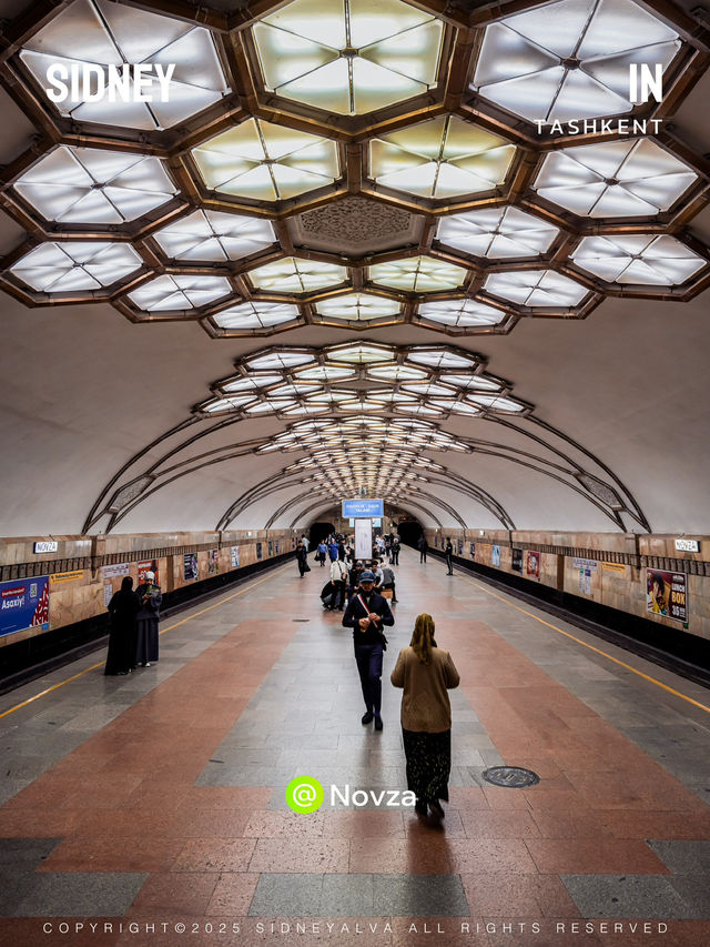 蘇聯美學的延續 | 塔什乾地鐵站巡禮