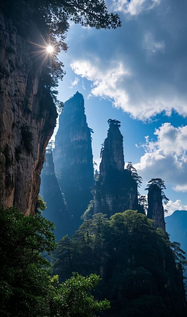 這裡不是阿凡達，是地球上的張家界！