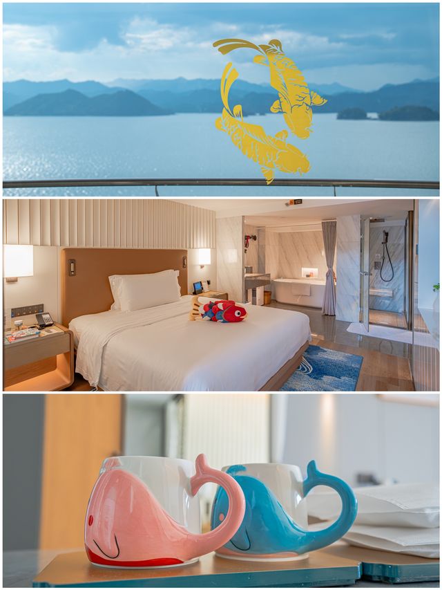 在千島湖帶娃住洞穴湯泉，直接躺平