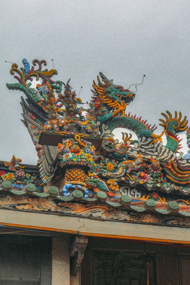 樸素又繁盛潮汕屋頂在饒平 樸素又繁盛潮汕屋頂在饒平