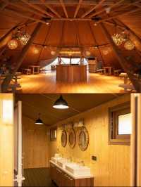 油菜花海中的野奢帳篷