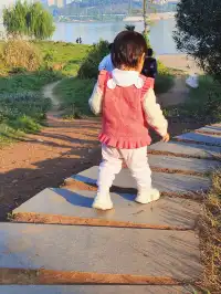 長沙免費遛娃地湘江江灘公園太香了