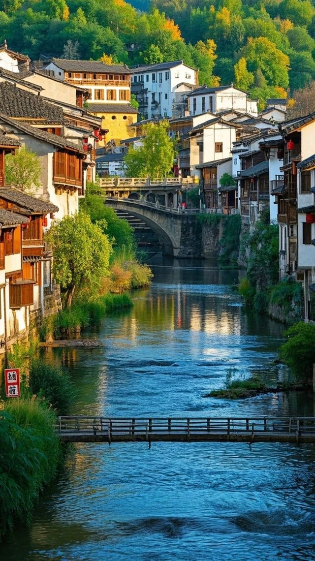 漢中青木川:景色醉人的桃源仙境