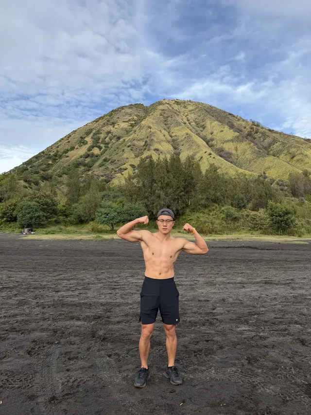 雨季 Bromo火山 美好短暫 一生難忘