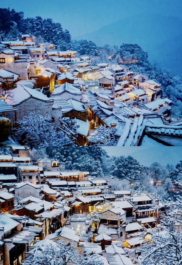 雪落徽州!打卡中國最美古村落的冰雪童話世界 雪落徽州!打卡中國最美古村落的冰雪童話世界