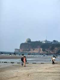 北海絕美日落觀賞地!石螺口海灘的晚霞浪漫哭了