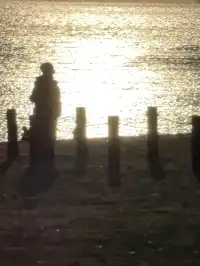 大連傅家莊的落日熔金