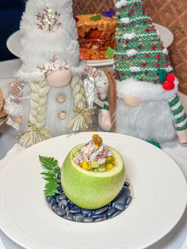 看！是聖誕樹深圳約會漂亮飯吃上了！！！