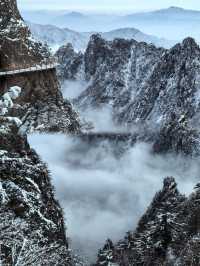 下雪天的老君山怎麼人更多呢?