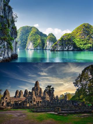 Two Countries, Two World Heritage Sites｜Roaming Southeast Asia to Heal All Fatigue and Noise