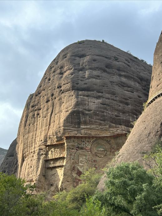 Cliff Carvings, the World's Largest, Danxia Cliffs, Millennium