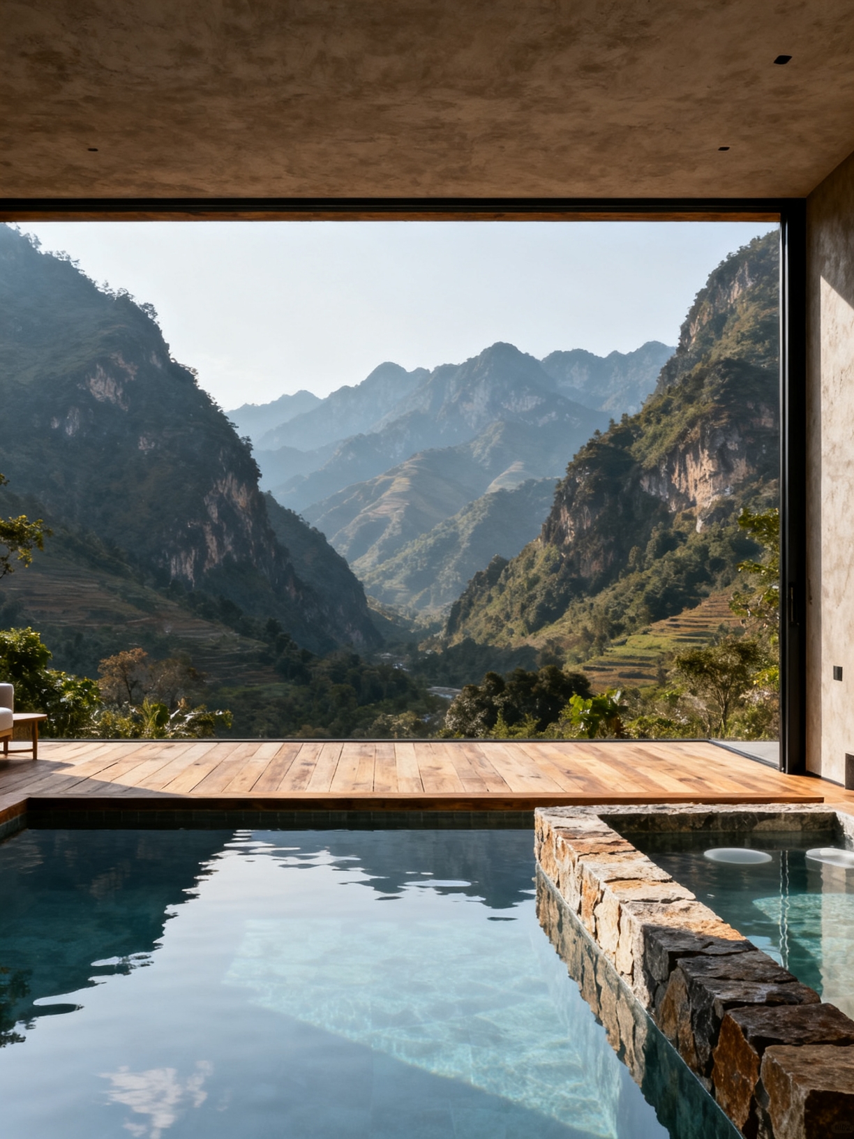Tôi đã ở khách sạn Mountain Stream ở Đài Bạch và không muốn rời đi.