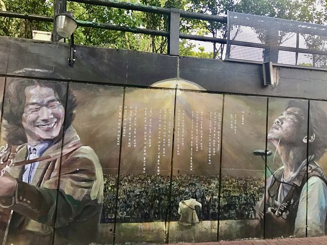 대구 김광석 다시그리길 벽화와 음악이 가득한곳 🎶
