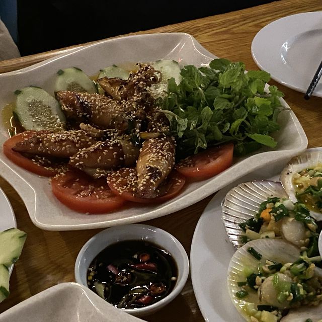 베트남 다낭 호이안 안방비치 해산물 맛집 라플라주 la plage