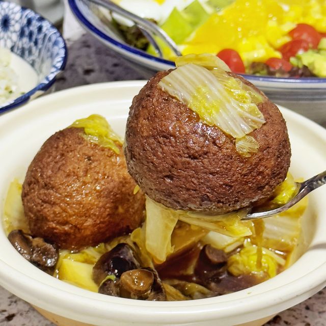 新派😋素食，誠意🥰之作