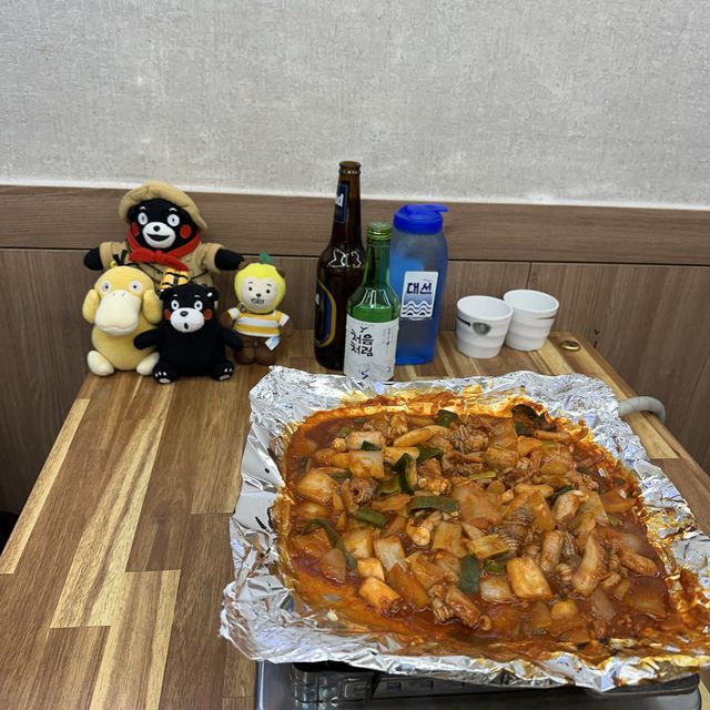釜山名物燒海鰻🤪