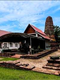 มาไหว้พระที่วัดปรางค์หลวง สร้างในสมัยอยุธยา นนทบุรี