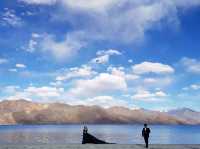 Pangong Lake in the end of summer