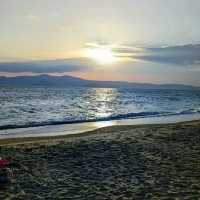 THE BEAUTIFUL PLAKA BEACH IN NAXOS!