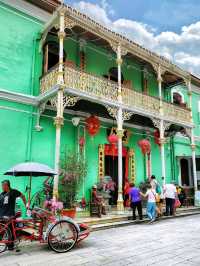 The gorgeous Peranakan musuem in George Town.