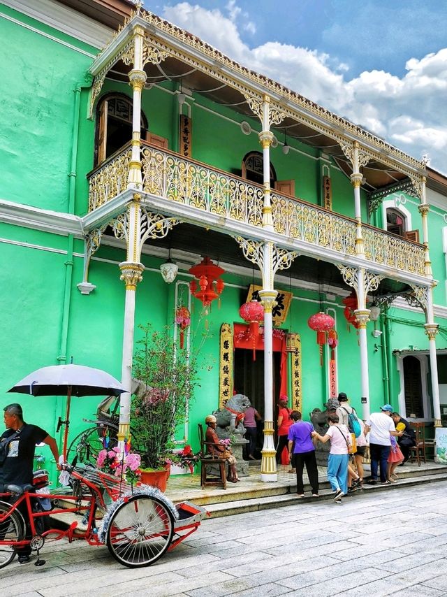 The gorgeous Peranakan musuem in George Town.