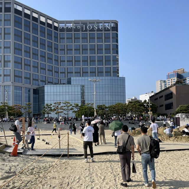 해운대에서 산책 후 먹는 회는 꿀맛🍯🐝✔️