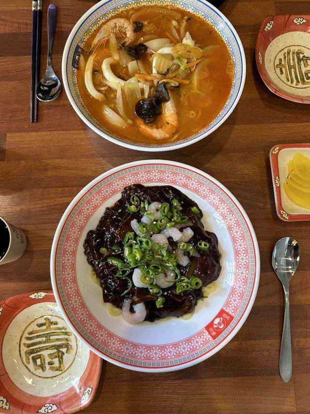 🇰🇷韓国 / ソウル 絶品韓国チャンポンとジャージャー麺のお店✨