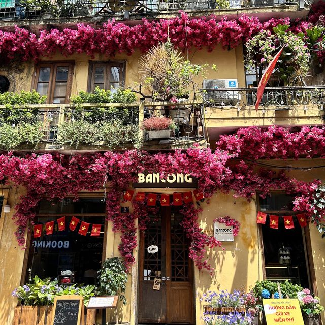 💐🌸Bancông Cafe & Restaurant ฮานอย 🌹🥀🌺🌷