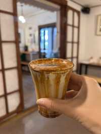 韓国【江陵】美味しいとうもろこしラテ🌽が飲めるカフェ